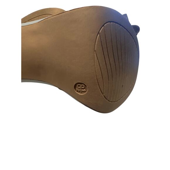 Michael by Michael Shannon ankle strap heels Angelica Platform Sandal 8.5 Blue - Picture 8 of 8